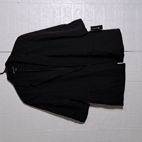 INC International Concepts Women's Menswear Blazer Black XXL - Picture 4 of 11